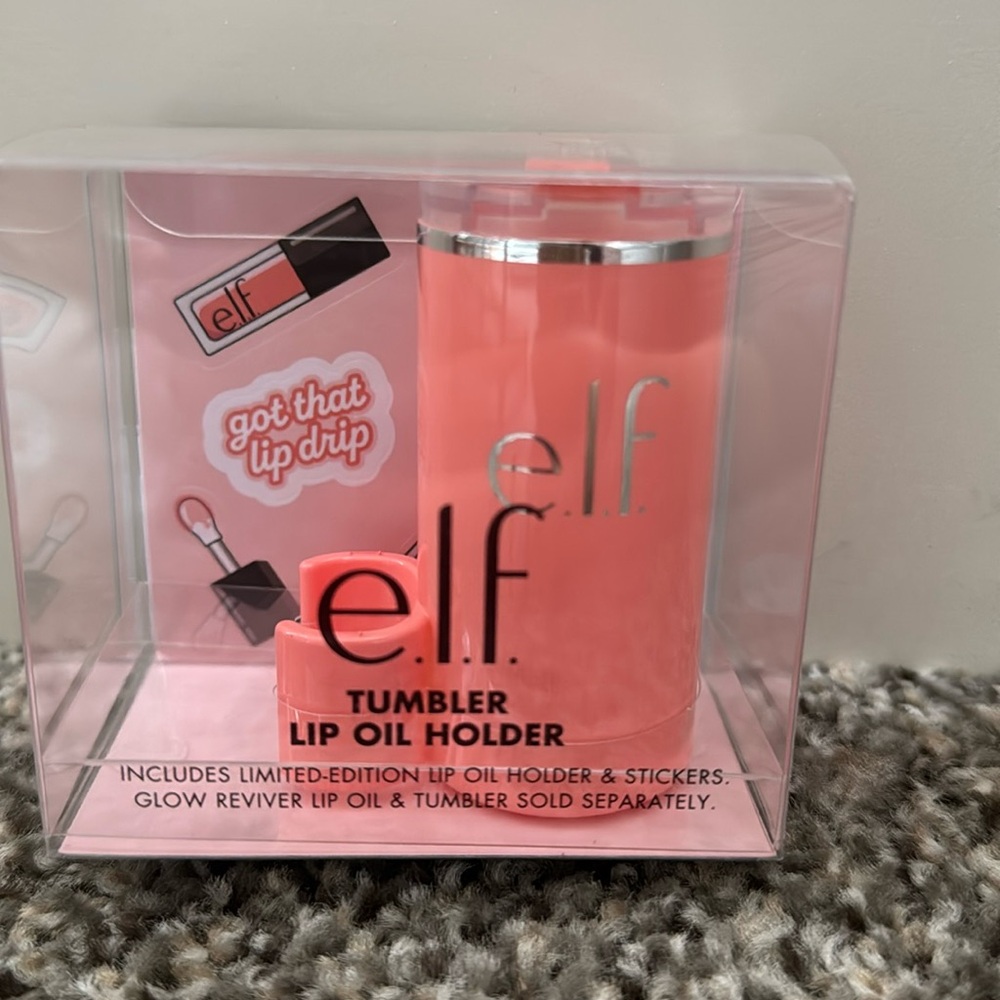 Elf lip oil holder for Stanley cup